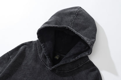 🔥24% OFF Retro Loose Hip Hop Terry Coat Hooded Sweater – Stylish Streetwear Hoodie