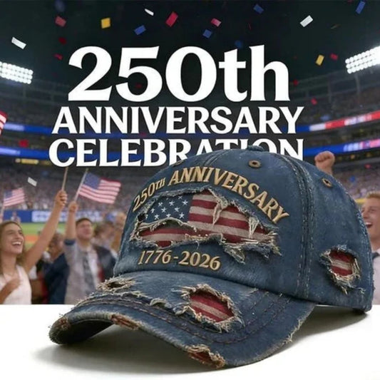 🔥 40% Off Today 🔥 US 250th Anniversary Denim Hat — Celebrate 1776–2026