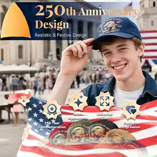 🧢50% Off Today 🔥 Celebrating The 250th Anniversary Of The Founding Of The United States With An Eagle Design - 1776-2026