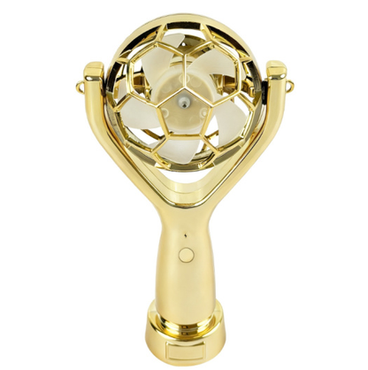 Battery 💨✨ Golden Cup Portable Cooling Fan – Compact Design & Strong Wind | SAVE 30%