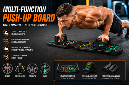 💪⚡ SALE 35% – Push-Up Board for Chest, Triceps, Shoulders & Back Workout