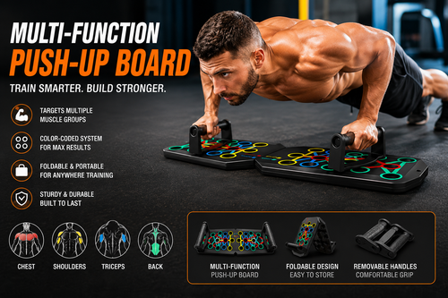 💪⚡ SALE 35% – Push-Up Board for Chest, Triceps, Shoulders & Back Workout