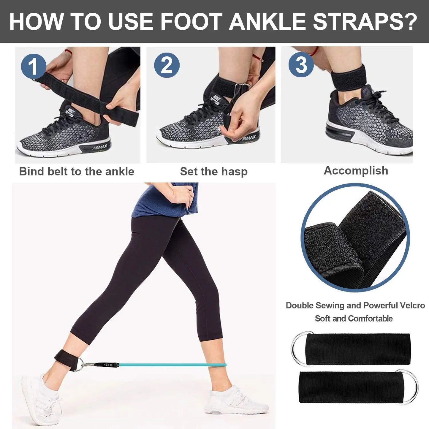 ✨💪 Resistance Strap with Handles – Home Gym Equipment for Strength & Flexibility | 32% OFF