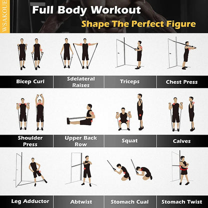 ✨💪 Resistance Strap with Handles – Home Gym Equipment for Strength & Flexibility | 32% OFF