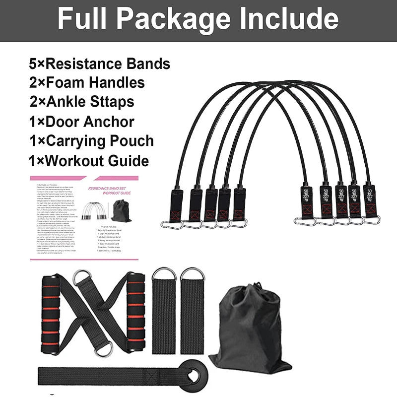 ✨💪 Resistance Strap with Handles – Home Gym Equipment for Strength & Flexibility | 32% OFF