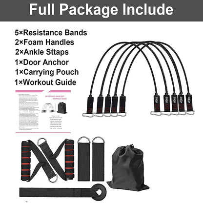 ✨💪 Resistance Strap with Handles – Home Gym Equipment for Strength & Flexibility | 32% OFF