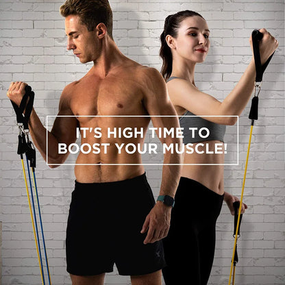 ✨💪 Resistance Strap with Handles – Home Gym Equipment for Strength & Flexibility | 32% OFF