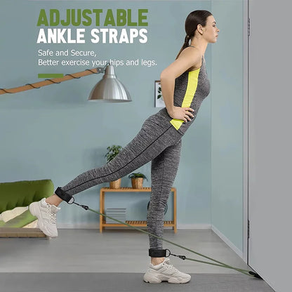 ✨💪 Resistance Strap with Handles – Home Gym Equipment for Strength & Flexibility | 32% OFF