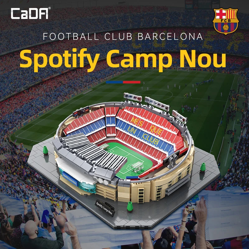 🏟️⚽ CaDA's Camp Nou stadium jigsaw puzzle, 728 pieces, Barcelona FC collection