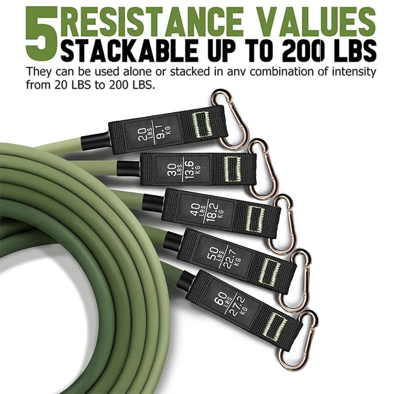 ✨💪 Resistance Strap with Handles – Home Gym Equipment for Strength & Flexibility | 32% OFF
