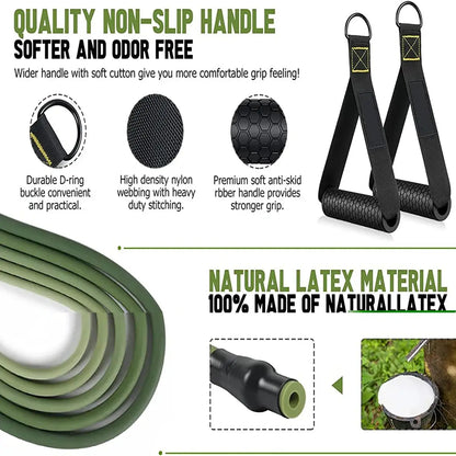 ✨💪 Resistance Strap with Handles – Home Gym Equipment for Strength & Flexibility | 32% OFF