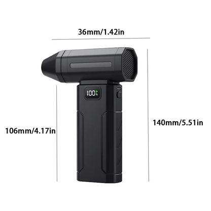 ⚡🌪️ X8 Turbo Jet Fan Air Blower 150000RPM – High Power Cordless Dust Cleaner for Car & Home