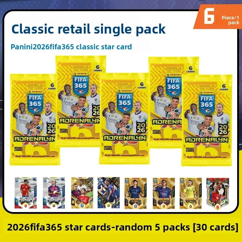 ⚽🔥 2026 Panini FIFA 365 XL Soccer Trading Cards Collection Official Fan Gift Set