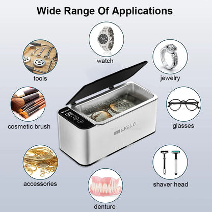 🔥19% OFF🧼 Ultrasonic Cleaner Machine – High Frequency Cleaner for Glasses, Jewelry & Tools