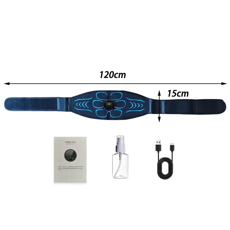 🏋️🔥 EMS Muscle Stimulator Belt – Body Shaping & Fitness Training Equipment | 31% OFF
