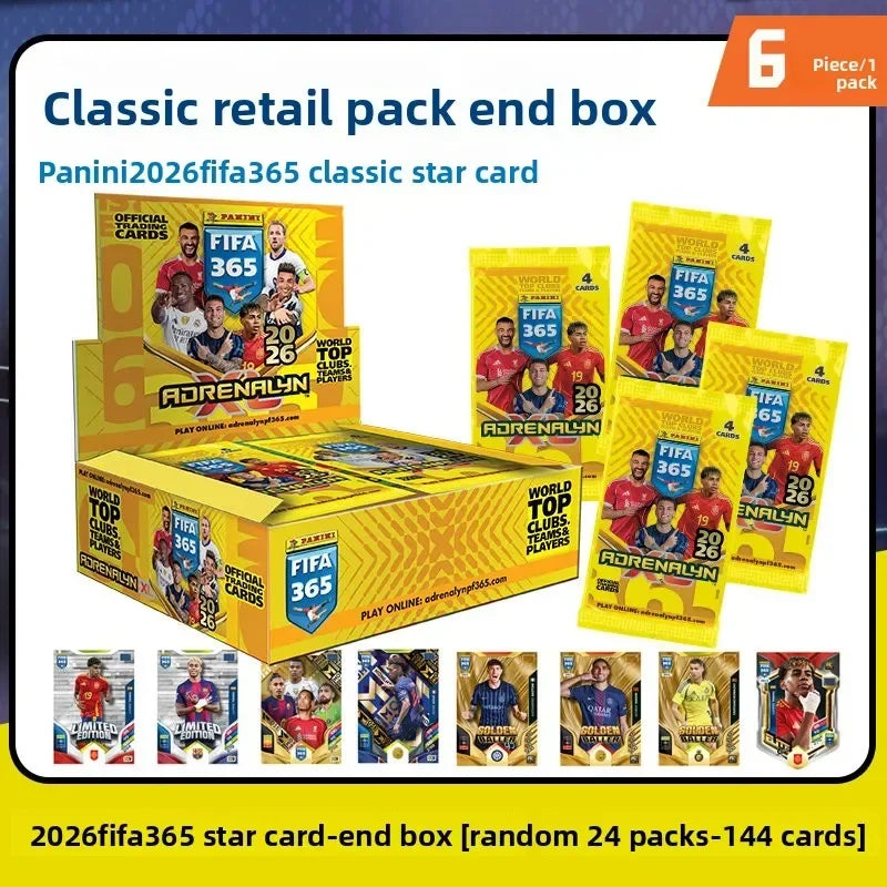 ⚽🔥 2026 Panini FIFA 365 XL Soccer Trading Cards Collection Official Fan Gift Set