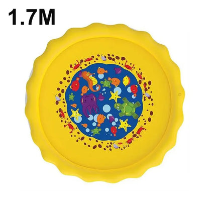 💥 LAST DAY 40% OFF 💦 170CM Kids Splash Pad – Inflatable Water Play Mat 🌈