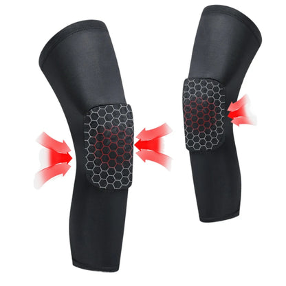 🏀⚡ 46% OFF Honeycomb Knee Guards – Shock Absorption & Joint Protection for Training and Competition
