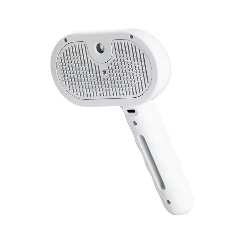3in1 Pet Steam Spray Grooming Brush for Dogs Cats Electric Hair Removal Comb Massage Anti-Tangle Steamy Floating Hair Cleaning