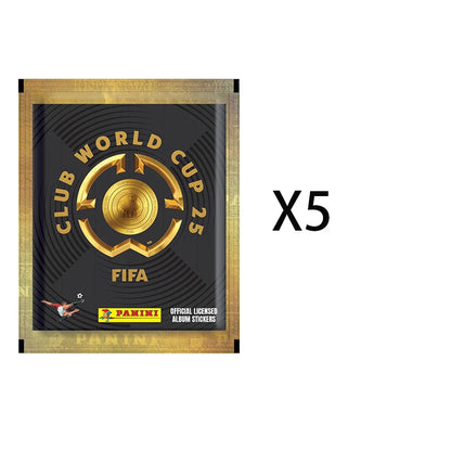 New 2026 Panini FIFA Club World Cup Soccer Sticker Collection 5 Stickers Per Pack Fast Shipping