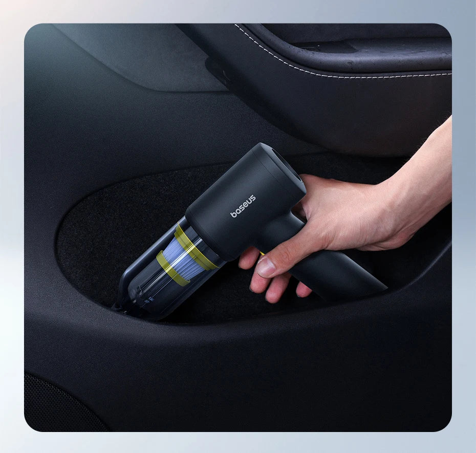 🚗✨ Baseus Wireless Car Vacuum Cleaner & Air Duster Gun – Powerful Portable Cordless Cleaner for Car & Home