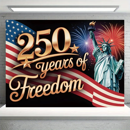 Independence Day Party Theme Background Eagle Balloon July 4th Celebration Decoration Banner USA Flag Backdrop Photo Props Gifts