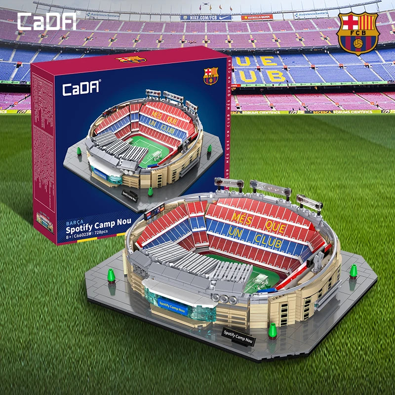 🏟️⚽ CaDA's Camp Nou stadium jigsaw puzzle, 728 pieces, Barcelona FC collection
