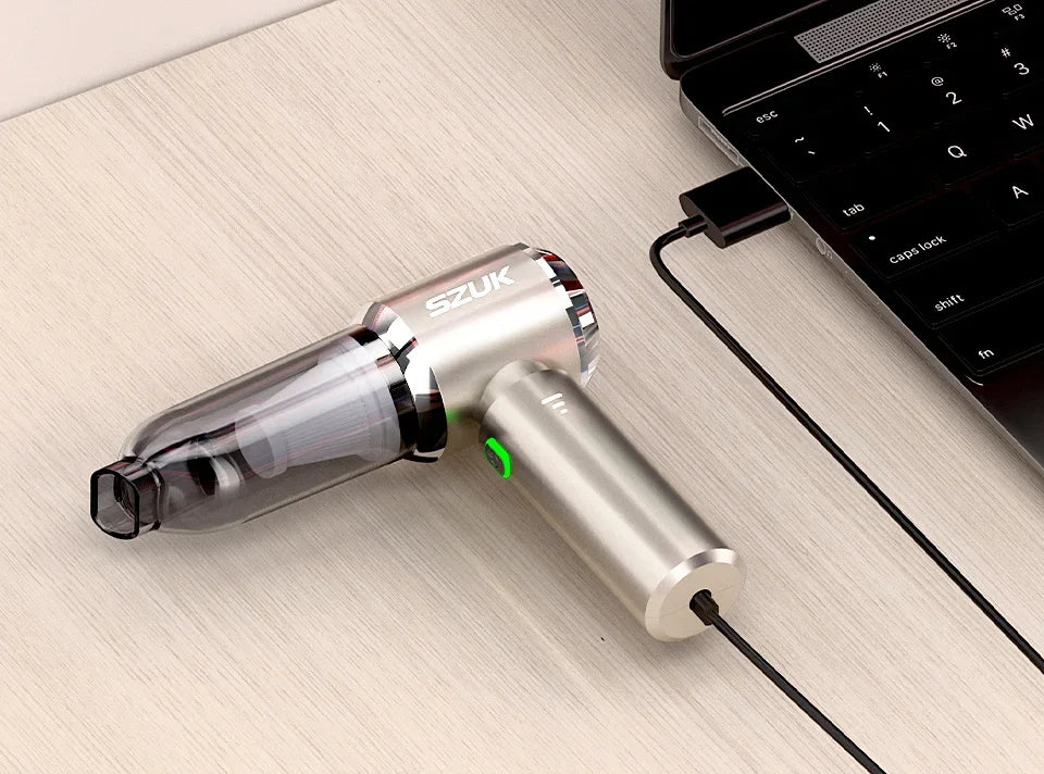 🔥20% OFF🚗 SZUK Wireless Car Vacuum Cleaner – Powerful Handheld Cordless Vacuum with Strong Suction