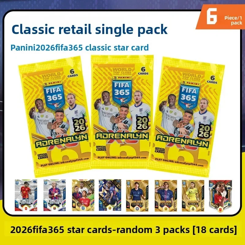 ⚽🔥 2026 Panini FIFA 365 XL Soccer Trading Cards Collection Official Fan Gift Set