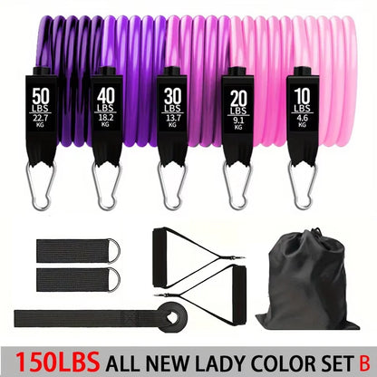 ✨💪 Resistance Strap with Handles – Home Gym Equipment for Strength & Flexibility | 32% OFF