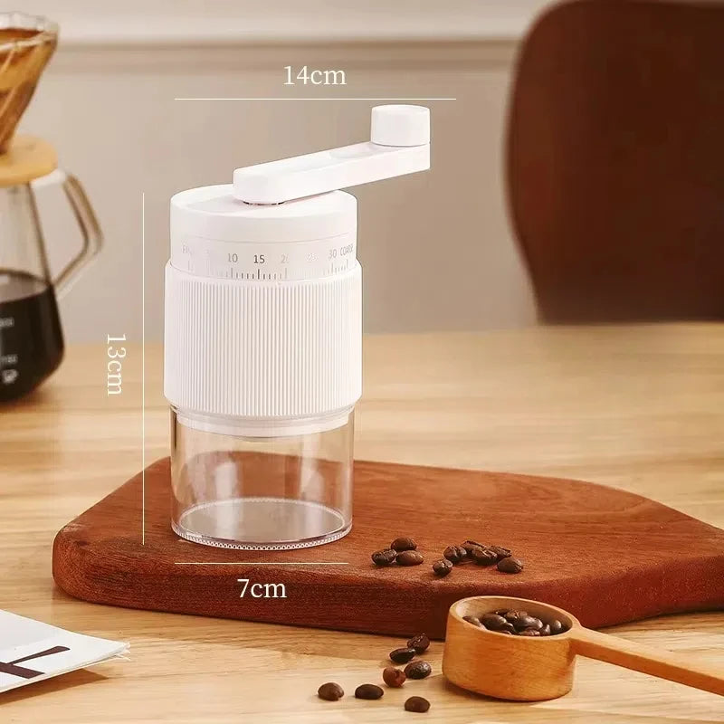 ☕⚡ Portable Electric & Manual Coffee Bean Grinder – 30 Gear Adjustable Rechargeable Coffee Grinder