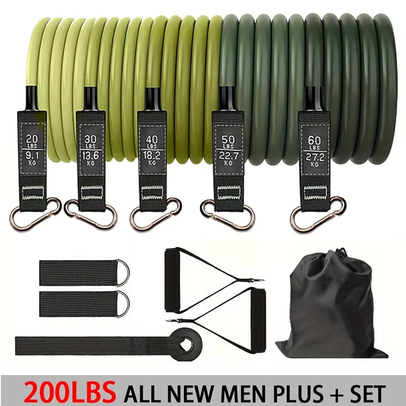 ✨💪 Resistance Strap with Handles – Home Gym Equipment for Strength & Flexibility | 32% OFF