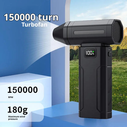 ⚡🌪️ X8 Turbo Jet Fan Air Blower 150000RPM – High Power Cordless Dust Cleaner for Car & Home