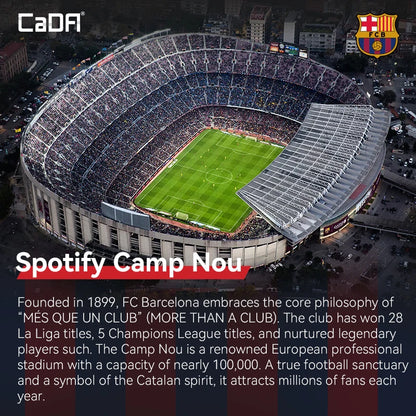 🏟️⚽ CaDA's Camp Nou stadium jigsaw puzzle, 728 pieces, Barcelona FC collection