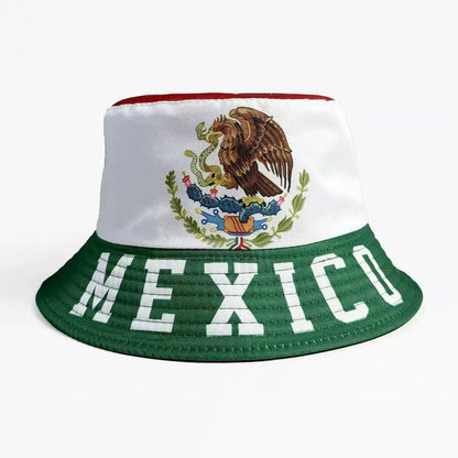 ☀️🛡️ USA Canada Mexico Fisherman Hat – Lightweight Outdoor Sun Hat | 30% OFF