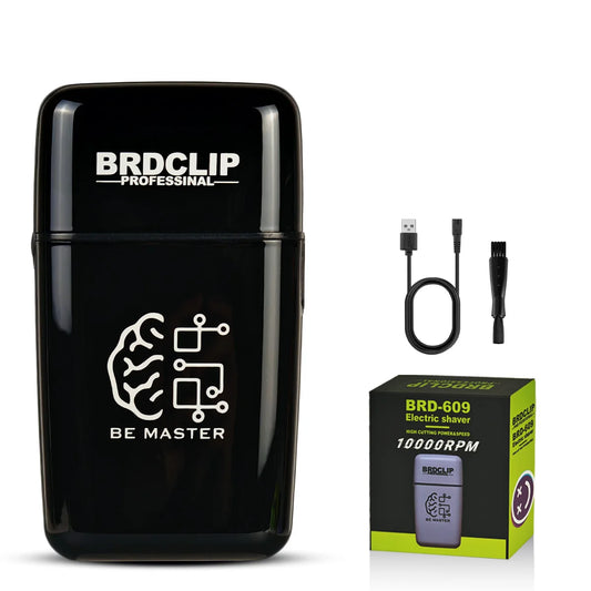 ✂️⚡ BRDCLIP BRD-999 Professional Foil Shaver – 9000RPM Magnetic Motor Beard Trimmer & Hair Clipper
