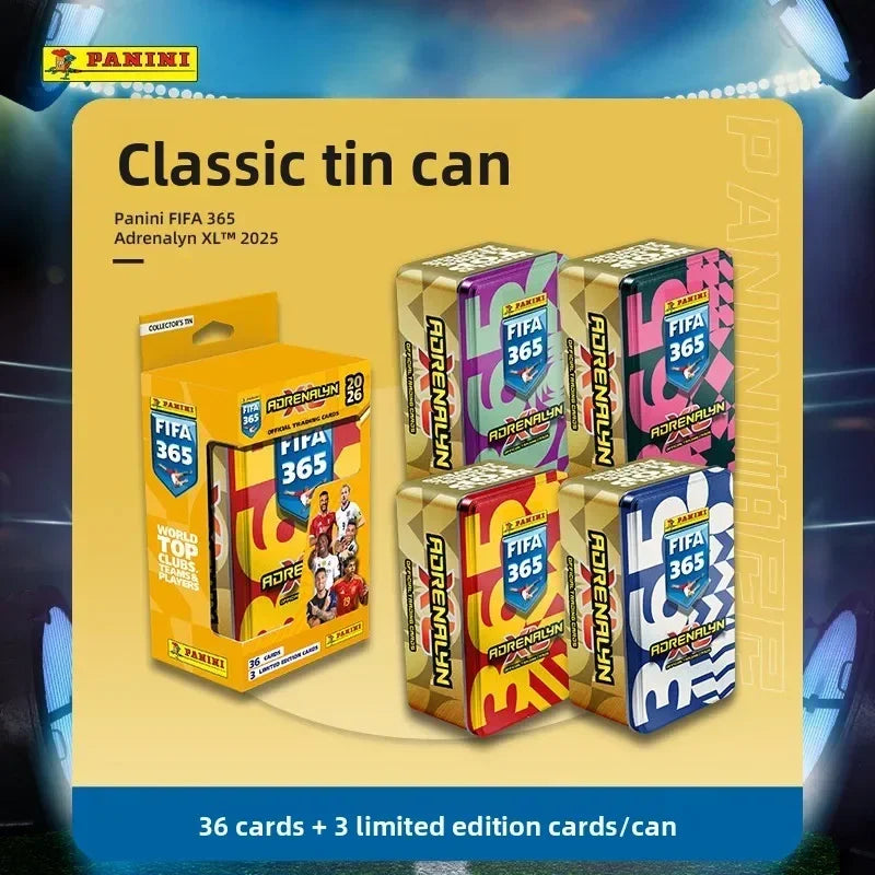 ⚽🔥 2026 Panini FIFA 365 XL Soccer Trading Cards Collection Official Fan Gift Set