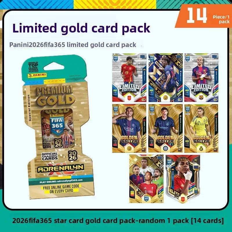 ⚽🔥 2026 Panini FIFA 365 XL Soccer Trading Cards Collection Official Fan Gift Set