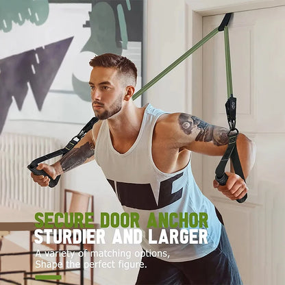 ✨💪 Resistance Strap with Handles – Home Gym Equipment for Strength & Flexibility | 32% OFF