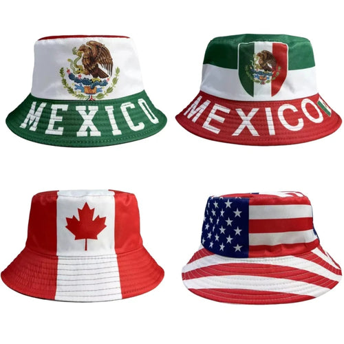 ☀️🛡️ USA Canada Mexico Fisherman Hat – Lightweight Outdoor Sun Hat | 30% OFF