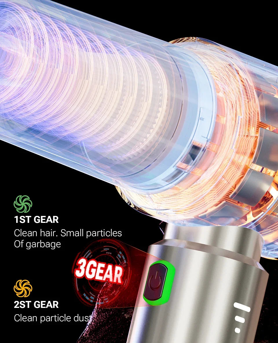 🔥20% OFF🚗 SZUK Wireless Car Vacuum Cleaner – Powerful Handheld Cordless Vacuum with Strong Suction
