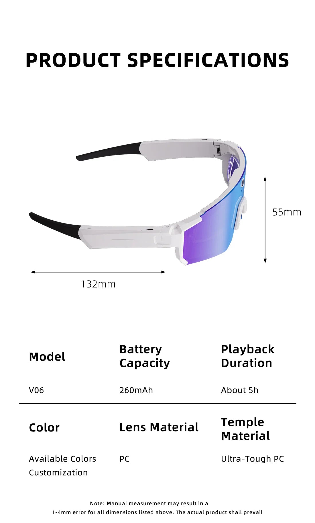 🤖👓 2026 New AI Smart Glasses with 800W Camera, HD Video Recording & Bluetooth Features | 35% OFF