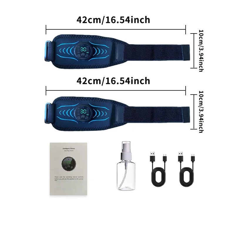 🏋️🔥 EMS Muscle Stimulator Belt – Body Shaping & Fitness Training Equipment | 31% OFF