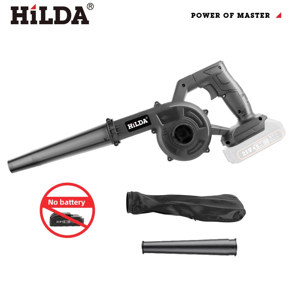 HILDA 2IN1 Cordless Electric Air Blower Dust Collector Computer Cleaning Tool Compatible with Makita Battery Power Tools
