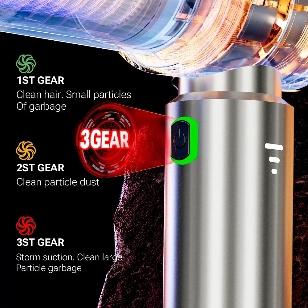 🔥20% OFF🚗 SZUK Wireless Car Vacuum Cleaner – Powerful Handheld Cordless Vacuum with Strong Suction