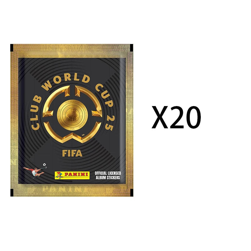 New 2026 Panini FIFA Club World Cup Soccer Sticker Collection 5 Stickers Per Pack Fast Shipping