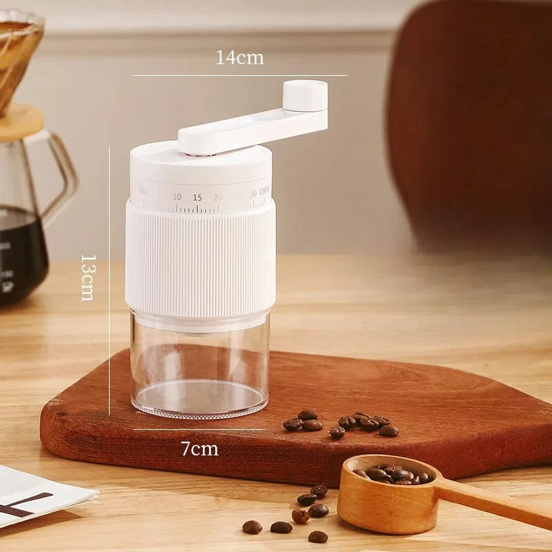 ☕⚡ Portable Electric & Manual Coffee Bean Grinder – 30 Gear Adjustable Rechargeable Coffee Grinder