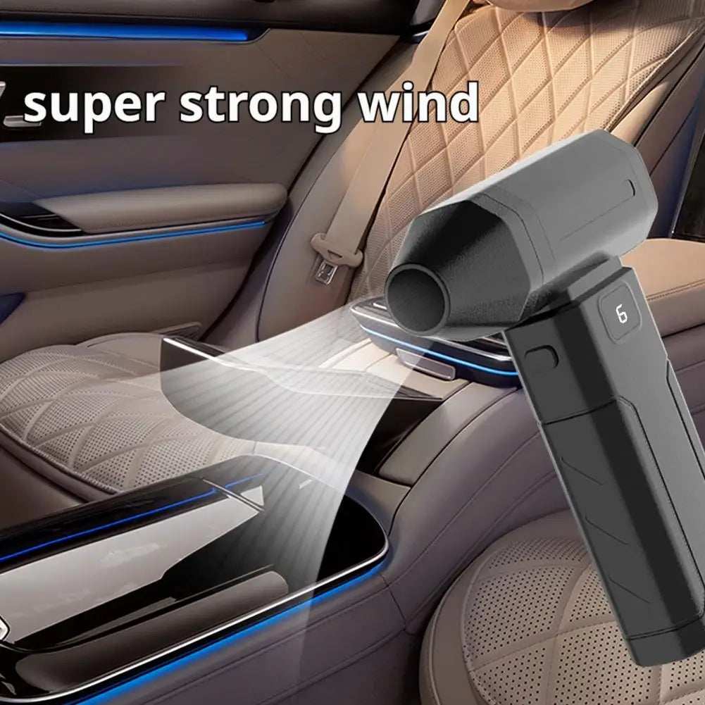 ⚡🌪️ X8 Turbo Jet Fan Air Blower 150000RPM – High Power Cordless Dust Cleaner for Car & Home