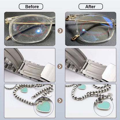 🔥19% OFF🧼 Ultrasonic Cleaner Machine – High Frequency Cleaner for Glasses, Jewelry & Tools