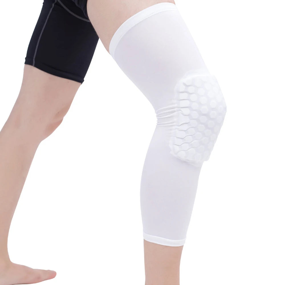 🏀⚡ 46% OFF Honeycomb Knee Guards – Shock Absorption & Joint Protection for Training and Competition